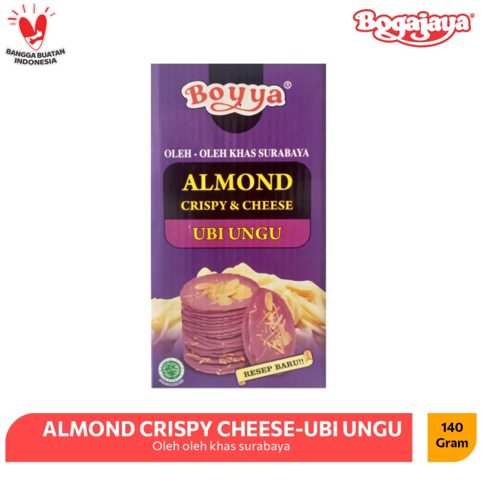 Almond Crispy Telo Ungu Ning Ana