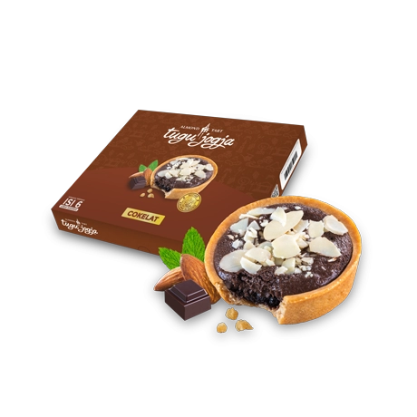 Almond Tart Coklat