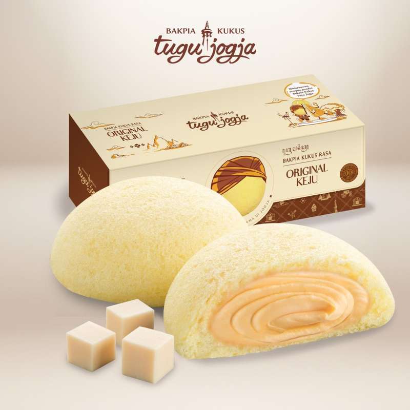 Bakpia Kukus Original Keju