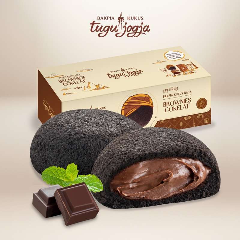 Bakpia Kukus Brownies Cokelat 